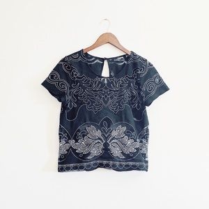 Acemi short sleeve blouse